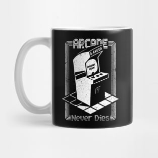 arcade machine game on Mug